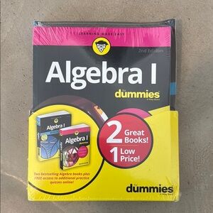 Algebra I for Dummies Book Set